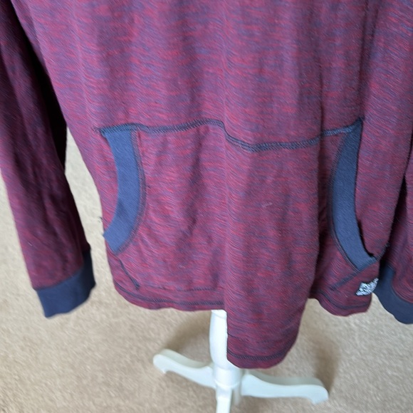 Flag & Anthem men’s hoodie, size large, maroon and gray - Picture 4 of 9